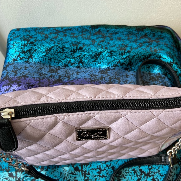 Betsey Johnson Lavender Quilted Crossbody Bag - Picture 5 of 10